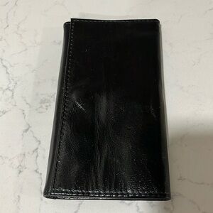Black Leather Wallet Unisex